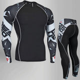 Man Compression Sports Suit