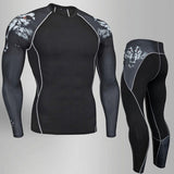 Man Compression Sports Suit