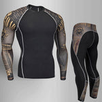 Man Compression Sports Suit