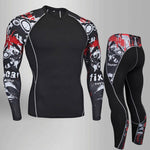 Man Compression Sports Suit