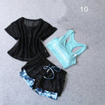 3 Pcs Set Women's Yoga Suit