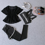 3 Pcs Set Women's Yoga Suit