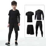 Kids Sports Suit Tight Clothes