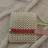 2019 new pearl handmade handbag